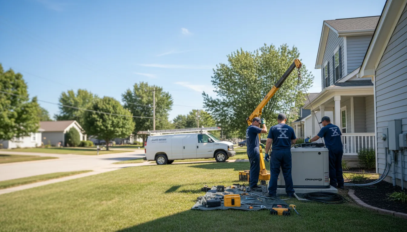 Generator Installation in Donahue, IA near me